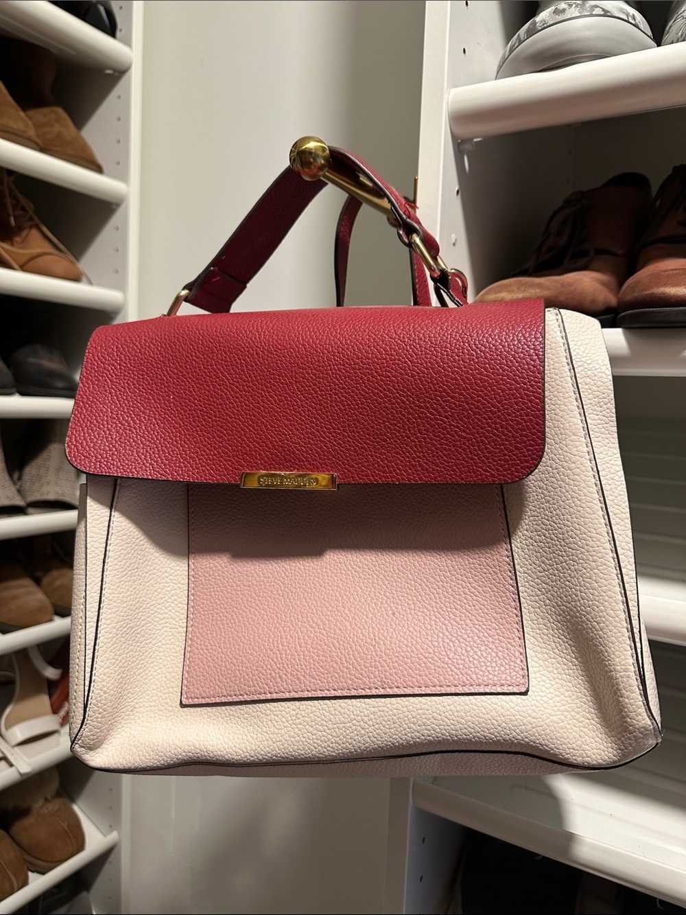 Steve Madden billers tricept handbag